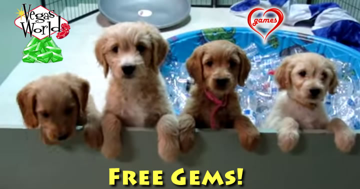 Puppies-vegas-world-gems